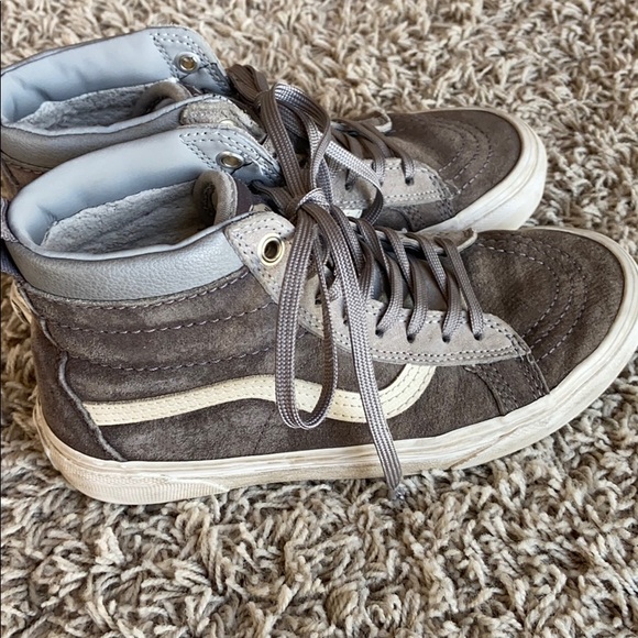 grey vans size 5.5